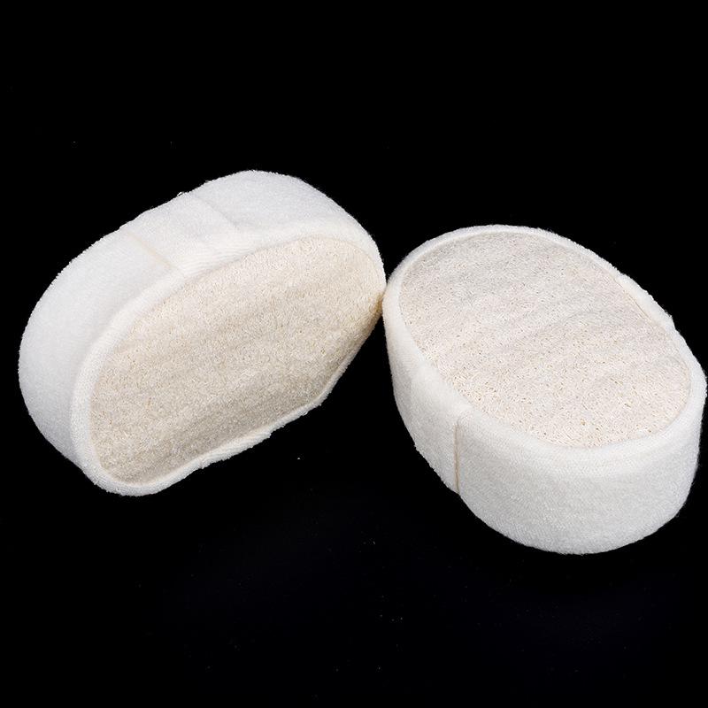 Thick Natural Loofah Sponge: Gentle Exfoliating Bath Scrubber for Rich Lather
