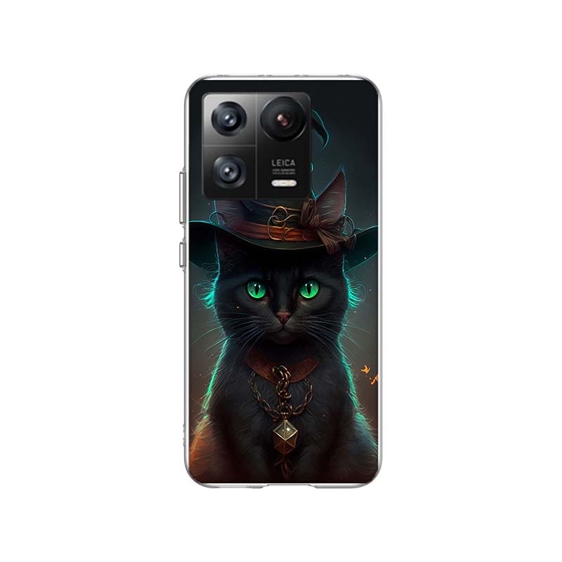 

Halloween Magic Cat Phone Case For Xiaomi Poco F7 Ultra X7 X6 M8 M7 M6 M4 M3 Pro X4 Mi 15 15T 14 14T 12T 12S 10T Pro 12 11 Lite Xiaomi Poco F6 Pro
