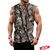 Camouflage Pattern Tank Top For Men Cool 3d Printed Camo Sleeveless T Shirts Summer Casual Tee Street Sports Loose Tank Tops