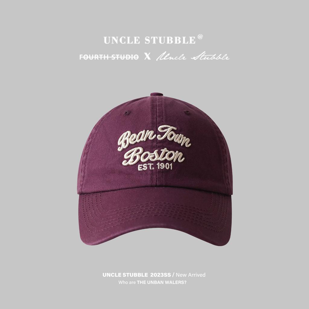 Soft Vintage Stylish Top Duckbill Cap For Men And Women With Embroidery Design In Various Colors