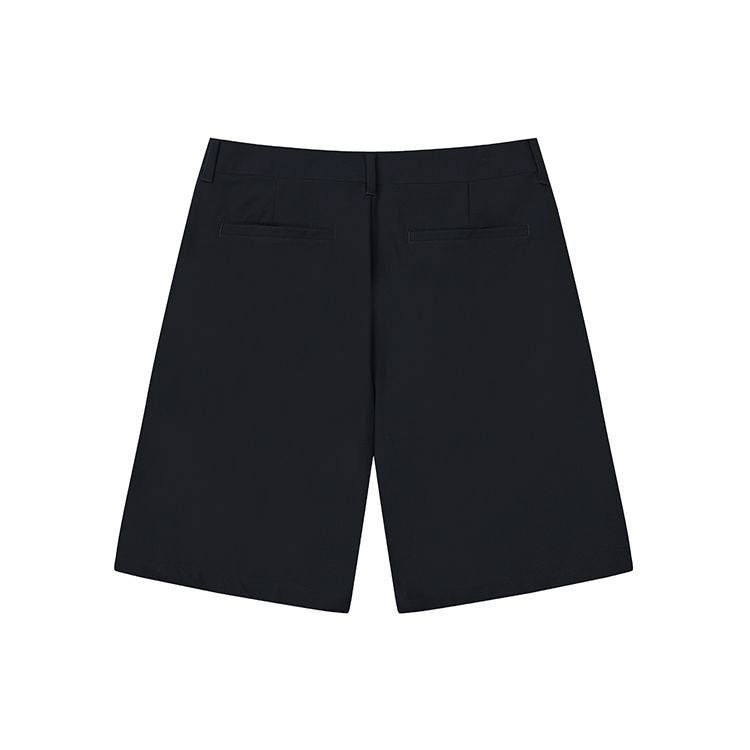 Fila SS22 Color Block Logo Simple Woven Mid Rise Fitted Casual Shorts Men Shorts Legendary-Blue F11M227803F-NV