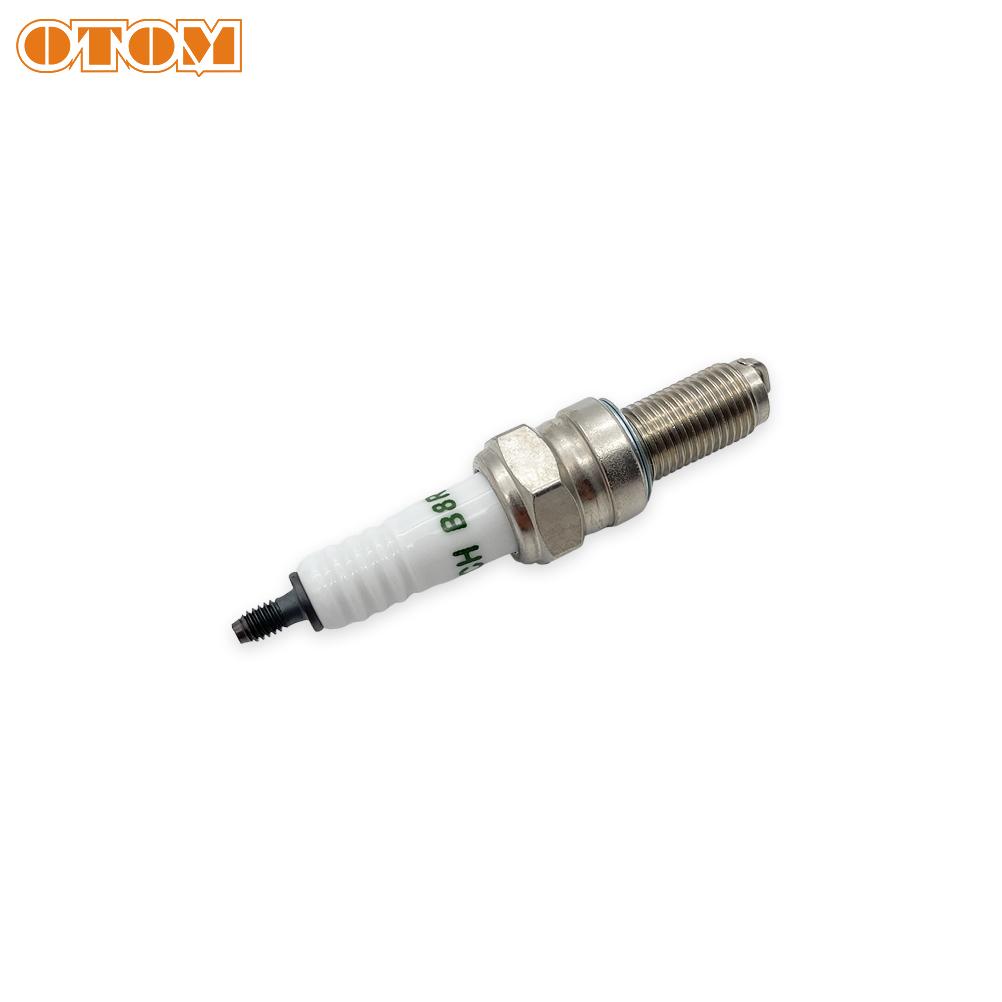 

OTOM Motorcycle Spark Plug for LONCIN YBS300 Engine HENGJIAN S6 KEWS K16 K23 STN V9 Ignition Spark B8RC Spark Plug
