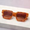 Minimalist Thick Frame Square Sunglasses With Uv400 For Fashionable Women And Men