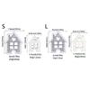 House Shape Silicone Candle Mold DIY Easter Candle Mold 3D House Resin Moulds
