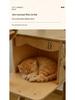 Custom Cat Tree & Bed: Space Capsule Design with All-Season Jumping Platform & Large Scratching Post