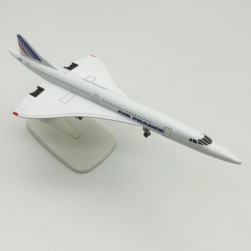 20M Alloy French Concorde Model with Landing Gear