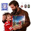 Baseball Christmas Countdown Calendar Christmas Advent Calendar Holiday Countdown Calendar Gift for Boys Teenagers Xmas Gift Set