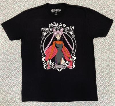 2026 New Cotton Summer Tshirt Leisure and Comfortable  Sailor Moon The Black Lady T Shirt  Unisexs TShirt