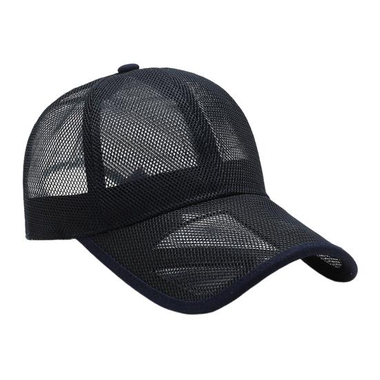 Men Baseball Hat Adjustable Tightness Versatile Upright Brim Casual Hat Sunshade Cycling Outdoor Hat