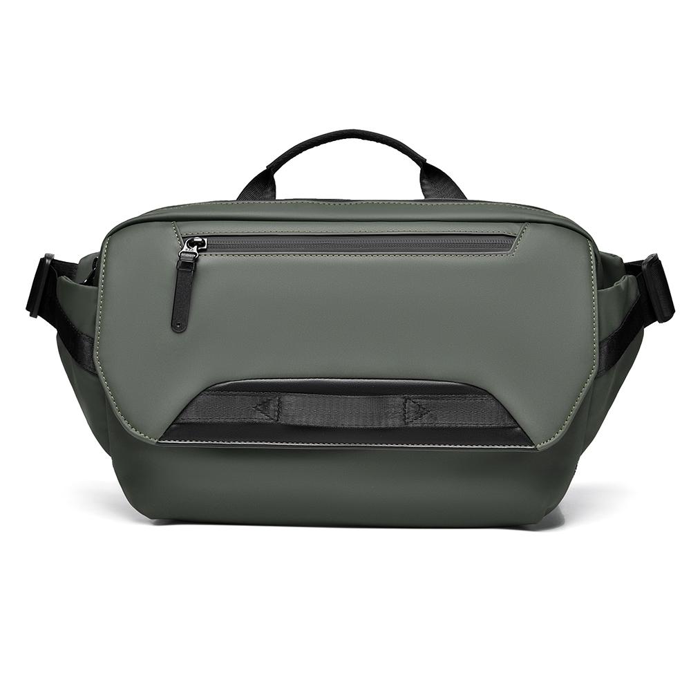 Shoulder Bag Men Multifunction Expandable Waterproof Travel Crossbody Sling Bag Pack Messenger Pack Chest Bag for Male