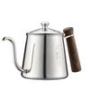 CAMPING MOON SW-3 Camping Kettle, Coffee Pot, Mini Kettle, Drip Pot, Direct Heat, One-Piece Molding, 400cc, Stainless Steel 304