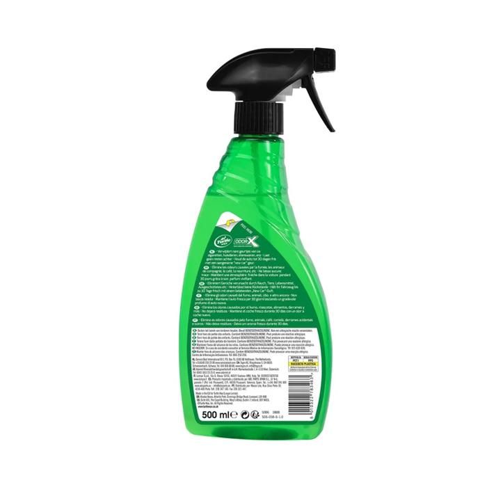 Turtle Wax Power Out Odor X Puissant Nettoyant pour taches et odeurs d'interieur de voiture 500ml