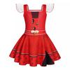 2024 Descendants 4 Vampire Kids Flutter Sleeve Tulle Ballet Dress 3-6Y Summer