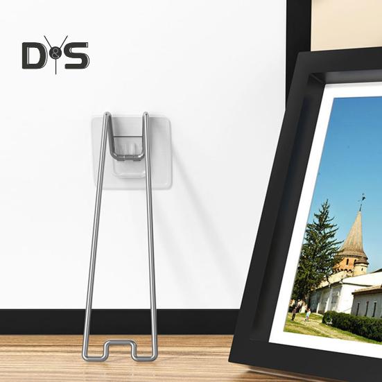 Picture Frame Holder Storage Bracket Polished Surface Strong Load-bearing Multi-purpose Photo Frame Tablet Stand