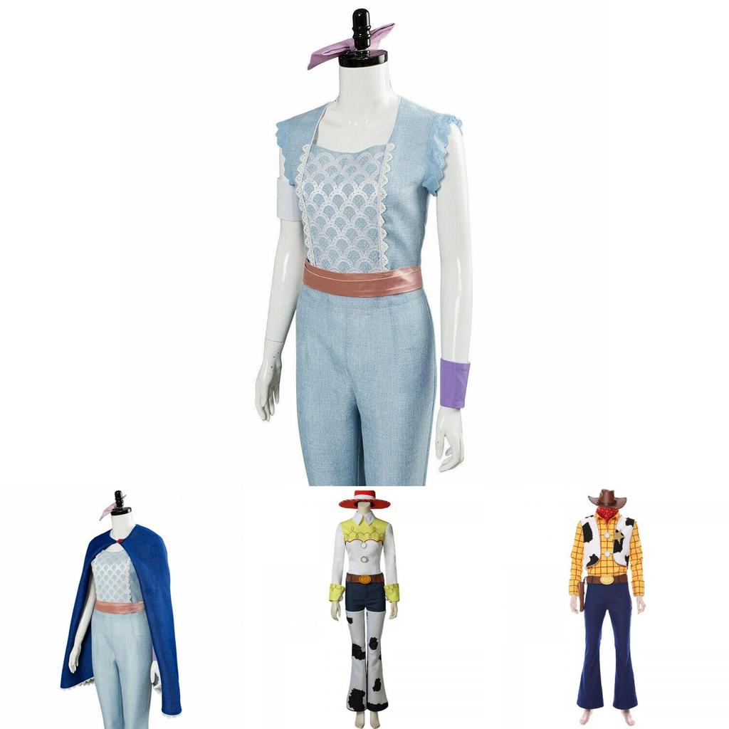 Get Ready For Adventure With Toy Story Woody Bo Peep Jessie Cosplay Stage Costumes