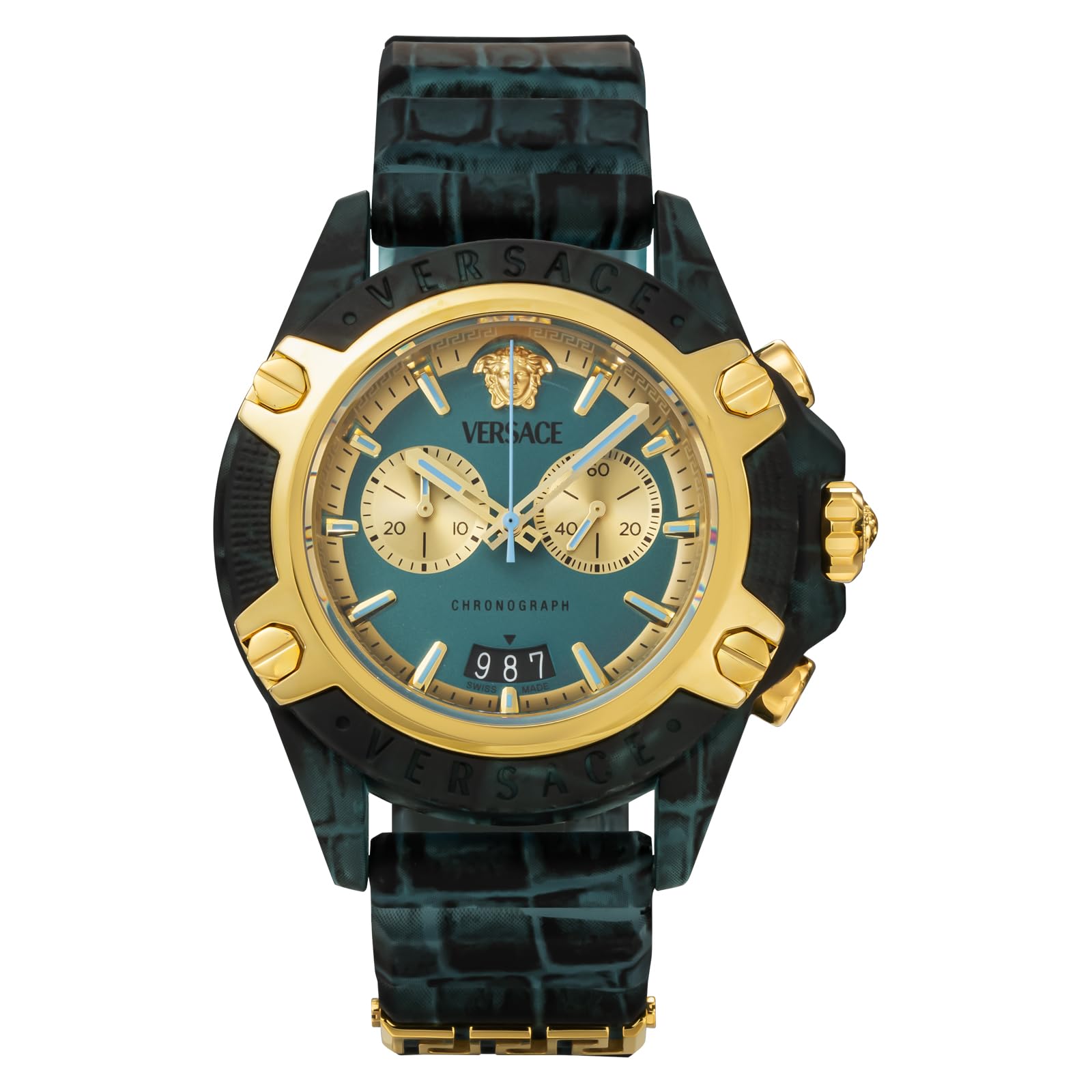 

Casual Watch Icon Activision VE8P00324 Green [Versace] Men s [Item] зелений