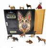 Wooden Puzzle German Shepherd 450 Pcs XXL Large Puzzle Gift Dog