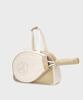 Sergio Tacchini U Leather Boston Bag (Beige)