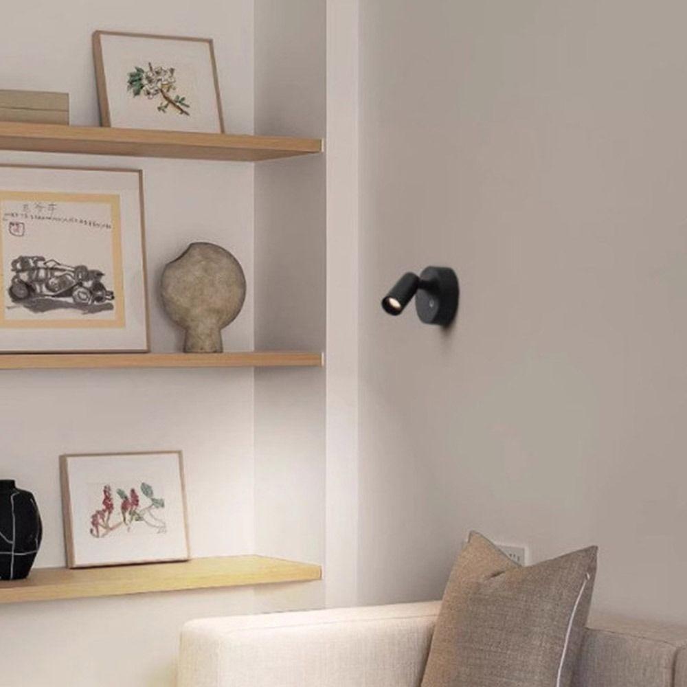 Magnetic LED Wall Light Wall Mounted Wall Lamp Portable Cabinet Spotlight  Bedroom