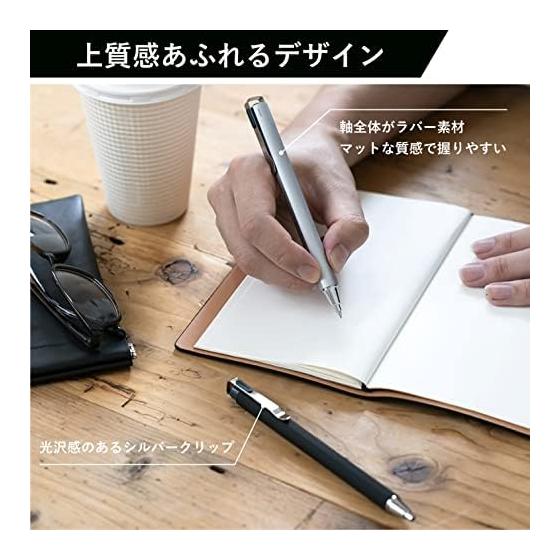 Sakura Color Products Ball Sign iD Plus Night Black 0.5mm, 10-Pack Gel Ink Ballpoint Pen GBR355#43(10) - Premium Feel, Easy Grip, Smooth Writing, Low