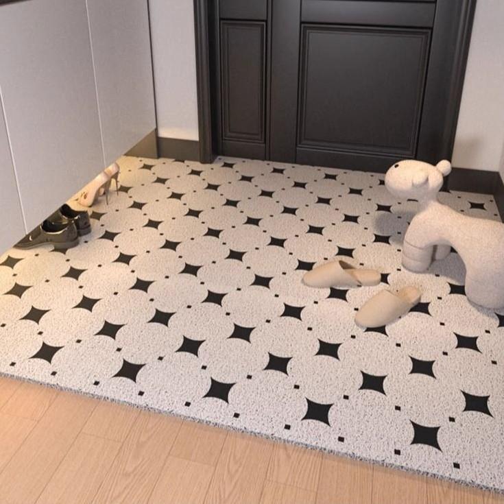 Pvc Entryway Door Mat With Antislip Durable Design For Home And Commercial Use
