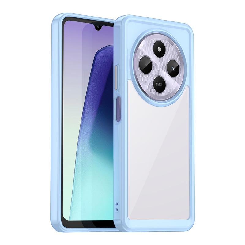 

Чехол для Xiaomi Redmi A4 5G Чехол для Xiaomi Redmi A4 5G Прозрачный ПК + ТПУ Силиконовый Ударопрочный Защитный Чехол для Телефона Xiaomi Redmi A4 5G For Redmi A4 5G