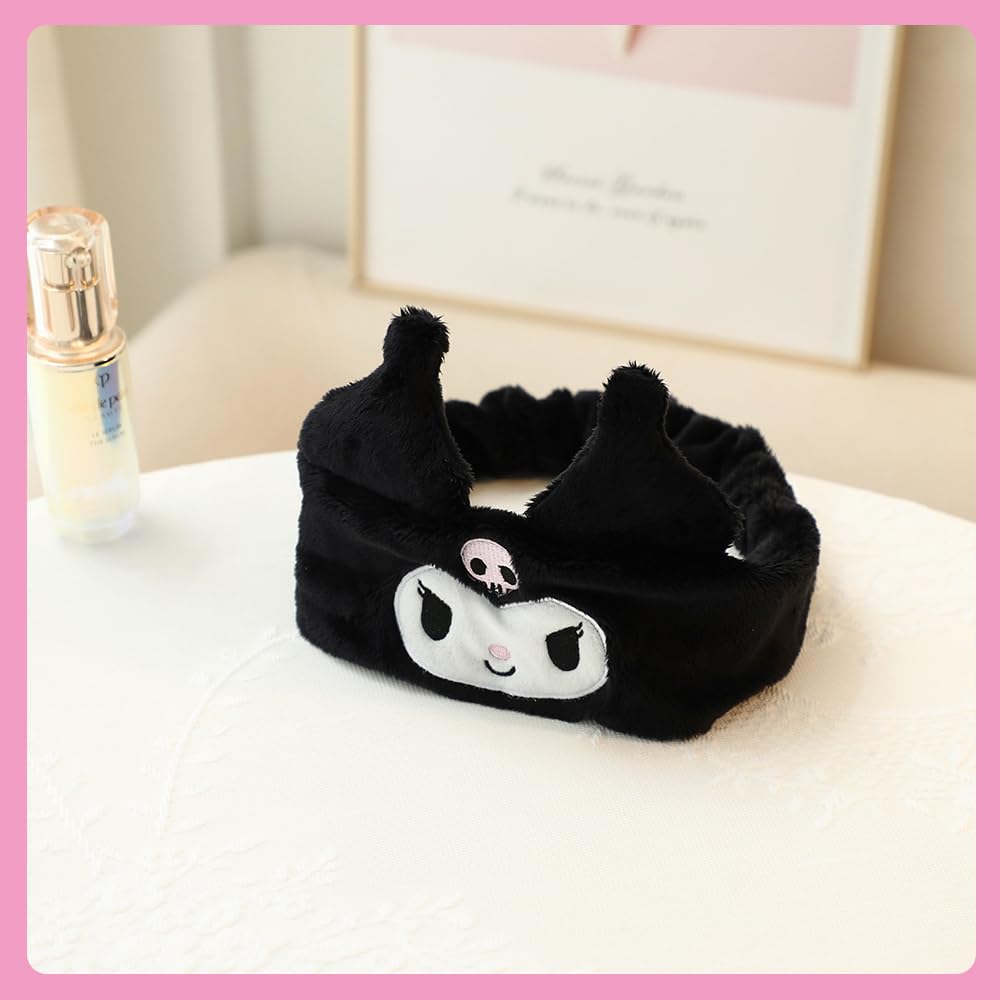 Cinnamoroll Hair Sanrio Hairband for Washing Your and Easy To Perfect for and A Great Gift for Birthdays and Other Unisex Turban, Face, Wide,