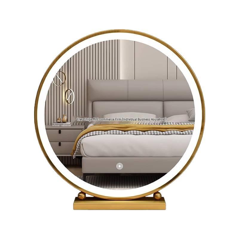 Smart Vanity Makeup Mirror with Lights for Bedroom and Desktop