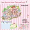 3D Miniature Scene Collage Stickers: Cute Decompression Handbook Stickers