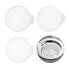 Modern Style 4 Pack Shower Drain Hair Catcher Bathroom Sink Filter NonSlip Design ABS