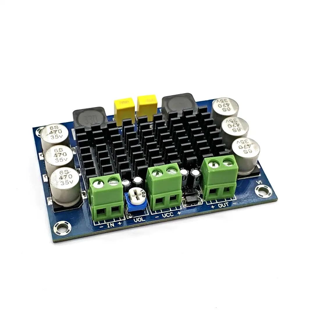 

XH-M542 Mono 100W Digital Power Amplifier Board TPA3116D2 Digital Audio Amplifier Board 12-26V Other Replace chip