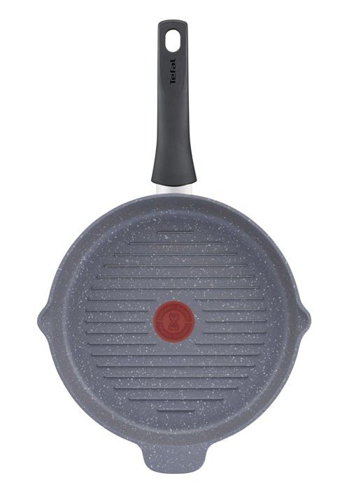 Poêle - Tefal - E2444074 - Antiadhésif Mineralia+ - Compatible induction - Lavable au lave-vaisselle