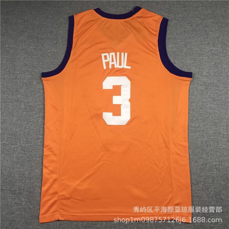 Embroidered Phoenix Suns Basketball Jersey Men Women Custom Name Number Sportswear Breathable Performance Tee