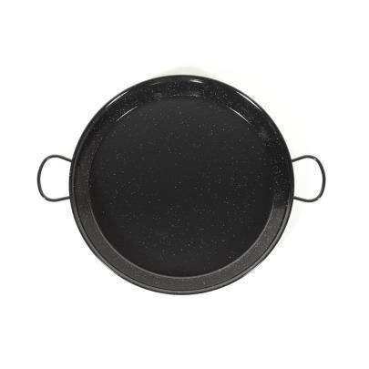 Paella Pan - VAELLO CAMPOS - BADALONA - Enamelled Steel - 46 Cm - Suitable for All Heat Sources