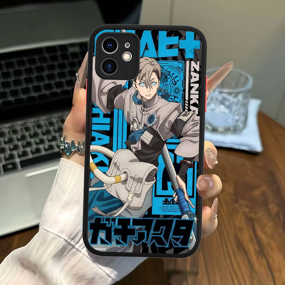 Anime G-Gachiakuta Phone Case for iPhone 14 11 12 13 Mini Pro Max 8 7 Plus X XR XS MAX Translucent Matte Cover iphone 14 pro