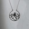 Retro Alloy Octopus Necklace - Unique Eight-Clawed Design Jewelry