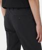 MUSINSA STANDARD [Cooltandard] Tapered Hidden Banding Crop Slacks [Dark Gray]