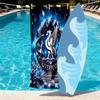 Football club.C Print Beach Towel Design, Soft, Lightweight. for Home Bathroom, Spa, Pool, Yoga, Surfing, Camping, Gift for Family, Friend