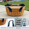 Premium thin Dining Basket With pliable Table Chilling Pack And Basic materials pair People
