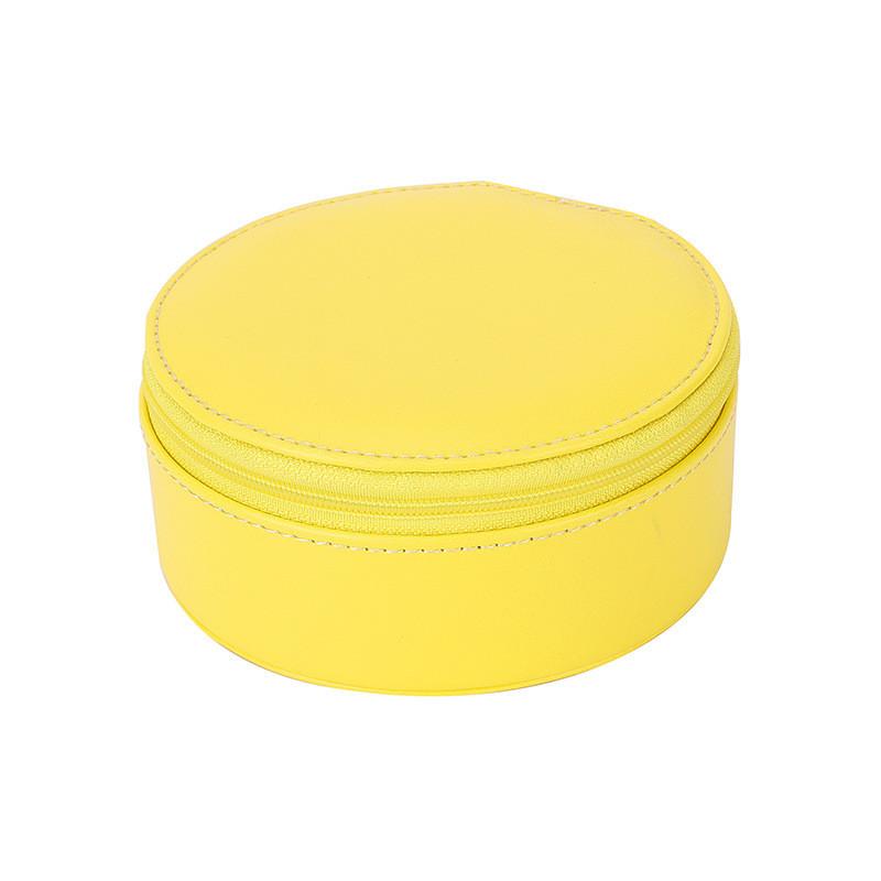 Jewelry Box With Leather Material For Travel Storage And Gift Use