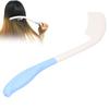 Long Handle Comb Ergonomic Curved Handles Comb for Elderly Hand Disabled People