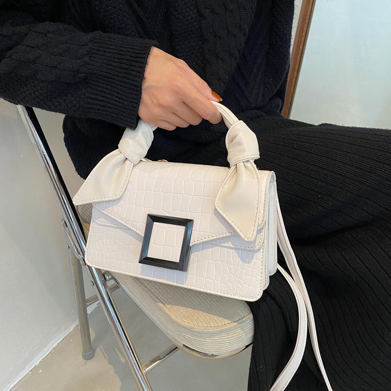 Tasche Damen Sommer Handtasche Tasche Ein Schulter Damen Tasche Mode Umhängetasche Schlicht Ausländischer Stil Kleine Quadratische Tasche