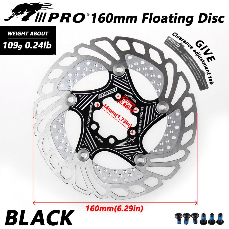 IIIPRO Brake Discs Mtb Rotor 160mm 180mm Disco 203mm 140mm Bicycle Caliper Mountain Bike Disc Brakes Cooling Cycling