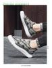 Men's Breathable Spring/Summer Slip-On Sneakers with Trendy Cross Straps