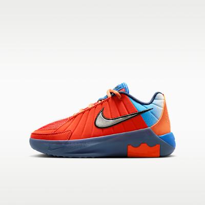 Nike LEBRON WITNESS IX Children s Basketball Shoes Red 36