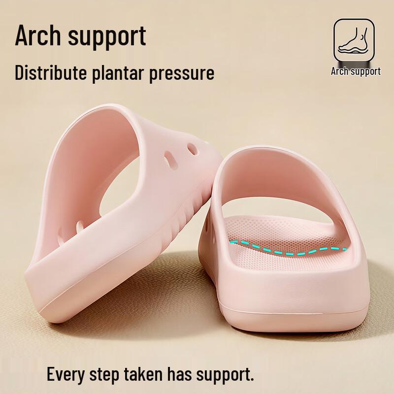 Cloud-Soft Arch Support Slippers 38-39 (Fits 37-38)