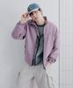 COVERNAT Nylon Track Jacket Dusty Pink