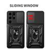 Applicable to Samsung s24U window push goggles ring mobile phone case s24P car bracket cis armor anti-drop cover wholesale