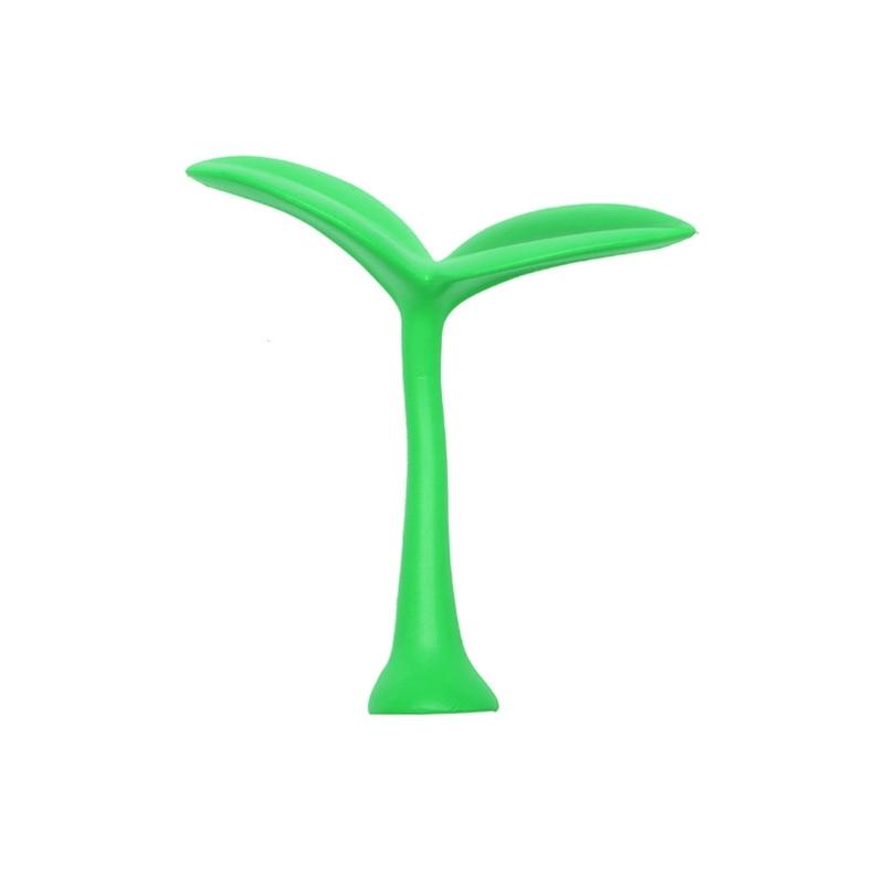 

3D Наклейки для украшения крыши автомобиля Зеленая трава Росток боба Украшение для автомобиля Универсальная наклейка на бампер и капот Декоративный аксессуар 1