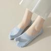 Low Cut Separate Toe Boat Socks Cotton Non-slip Two Toe Socks Casual Invisible Tabi Socks  Outdoor